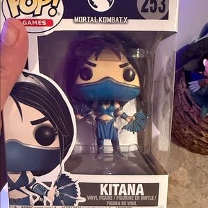 Funko Kitana Blue Masked Vinyl Figure (Mortal Kombat)